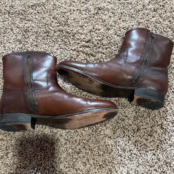 Frye, Women’s Brown Leather Boots, Size 10 - gorgeous - Picture 2 of 6